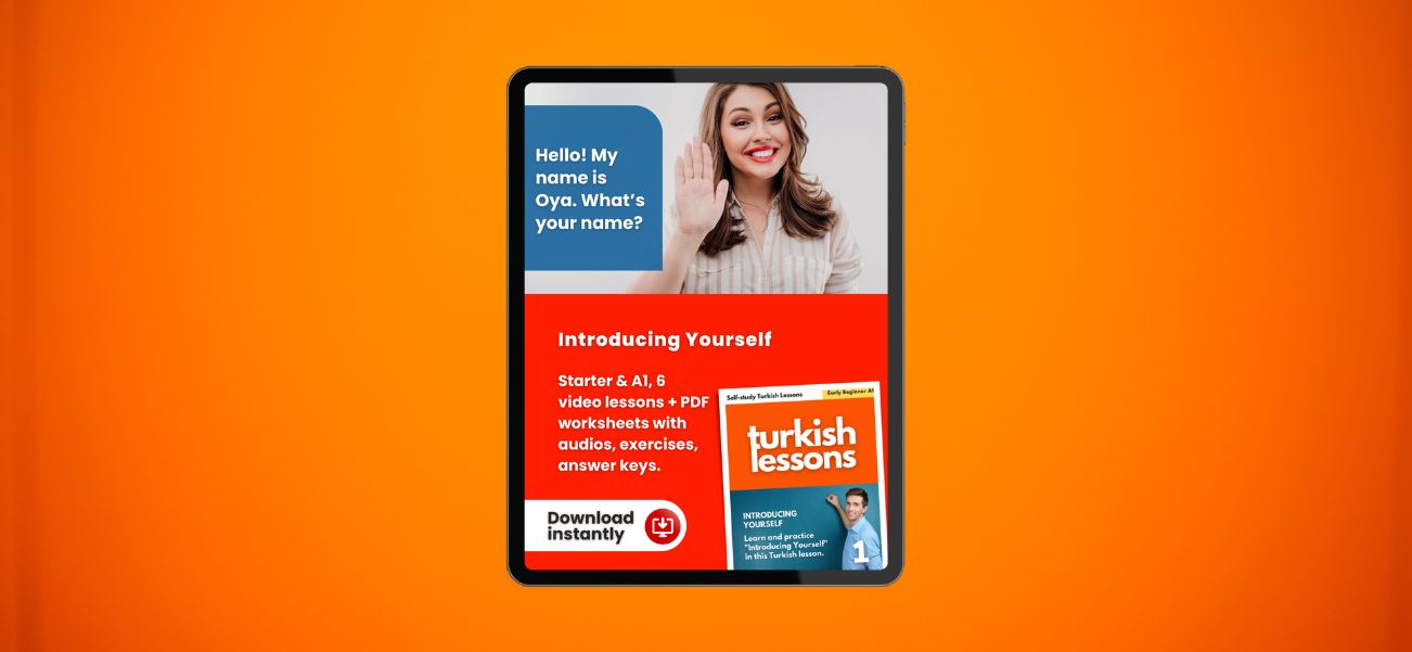 list of a1 turkish language lessons
