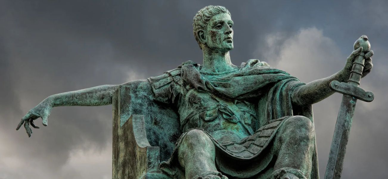 constantine the great - roman emperor and founder of constantinople