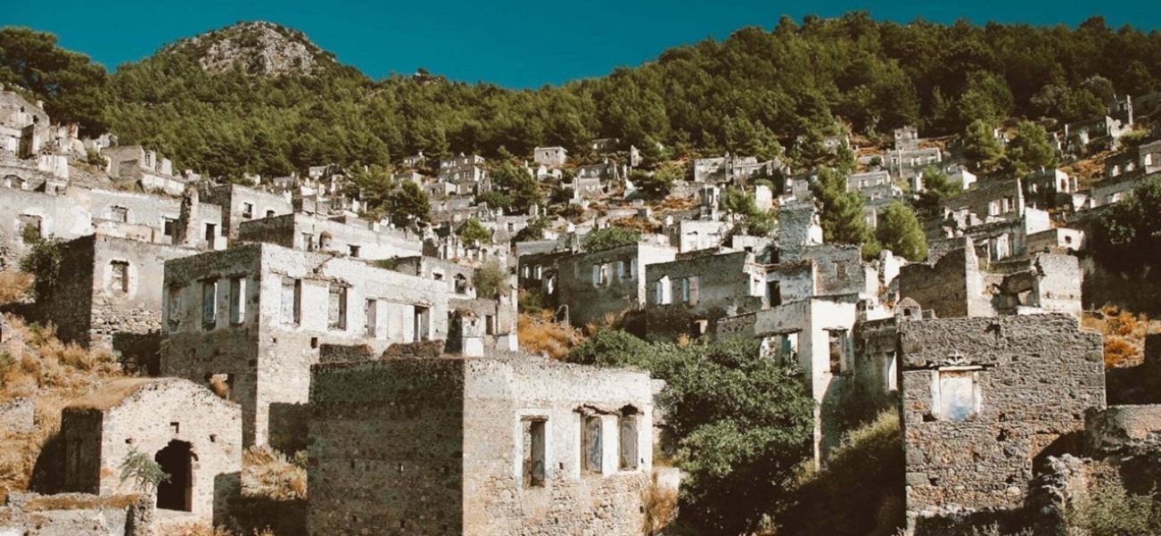 kayakoy ghost town of fethiye turkey