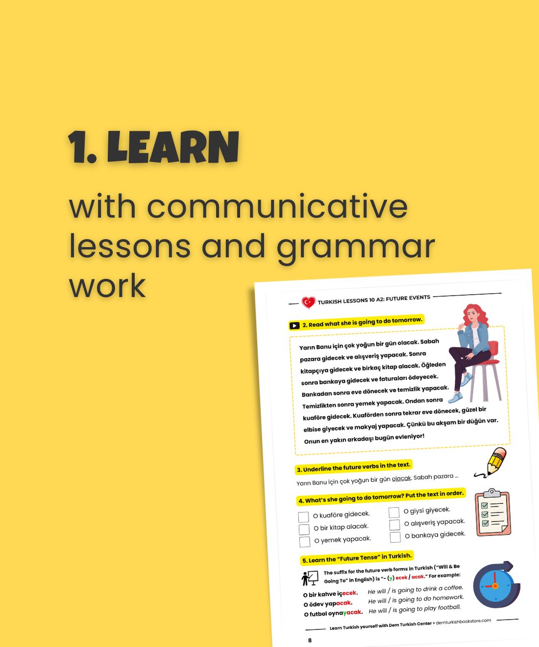 Turkish Lessons A2/11: Plans & Projects