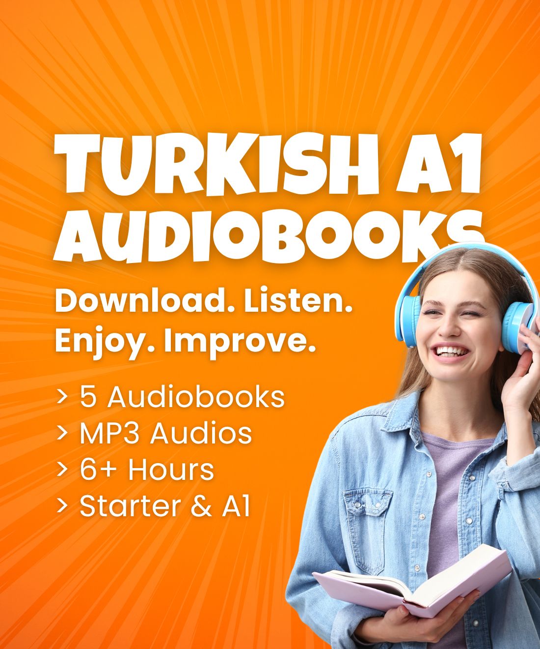 turkish language audiobooks bundle a1