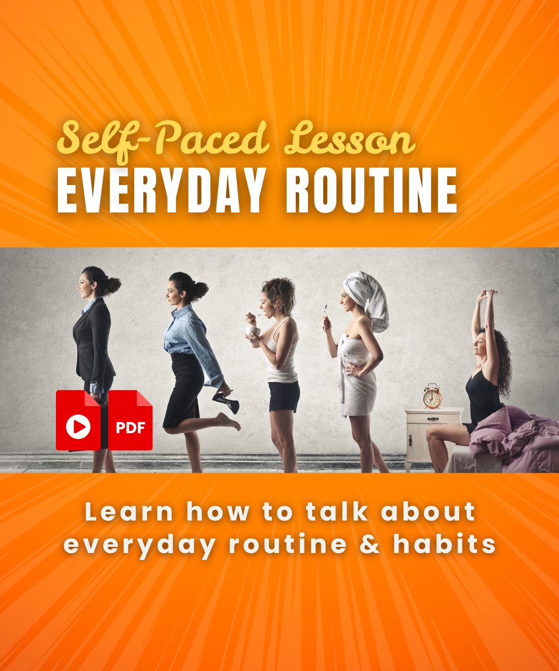 daily routine and habits in turkish language