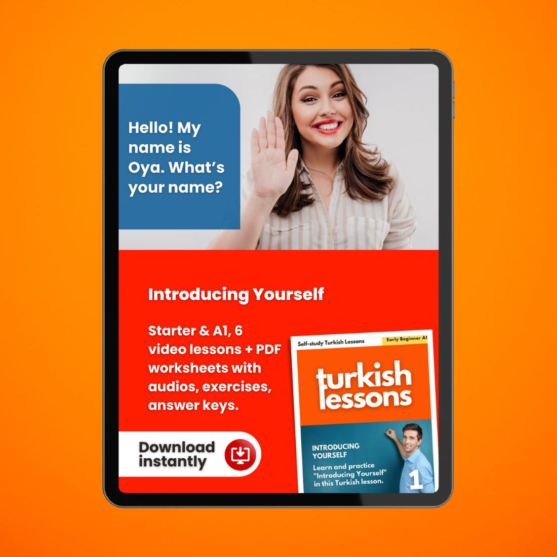 turkish lessons a1 - introducing yourself in turkish language
