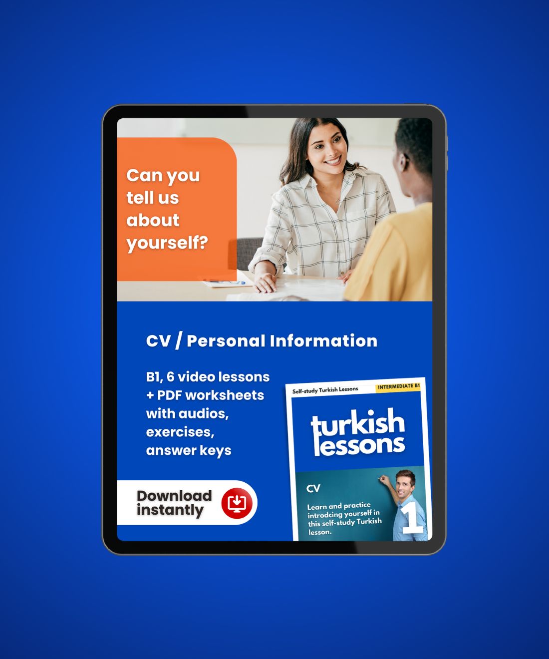 turkish lessons b1 - personal information in turkish language