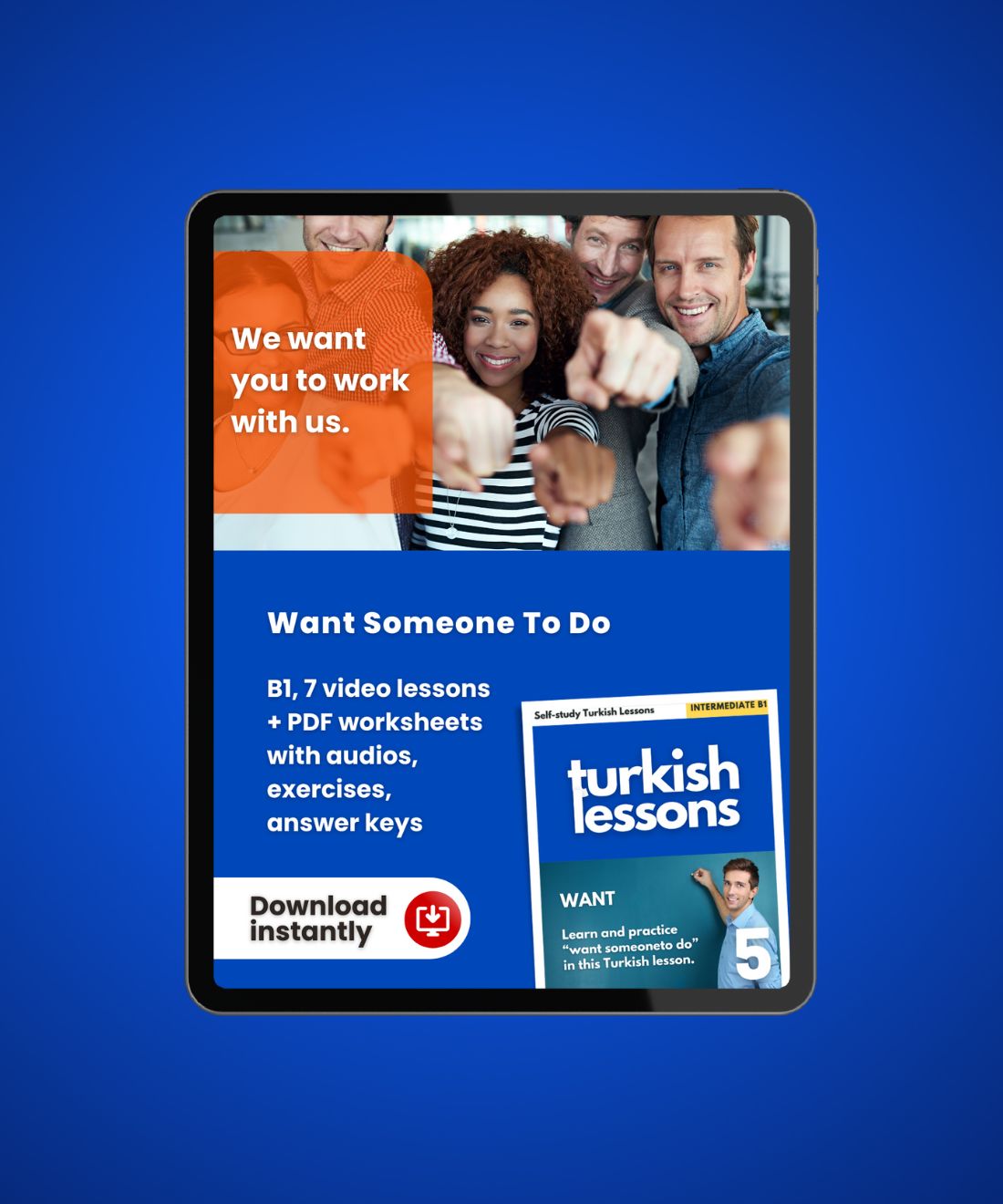 Turkish Lessons B1/5: Wanting Someone To Do