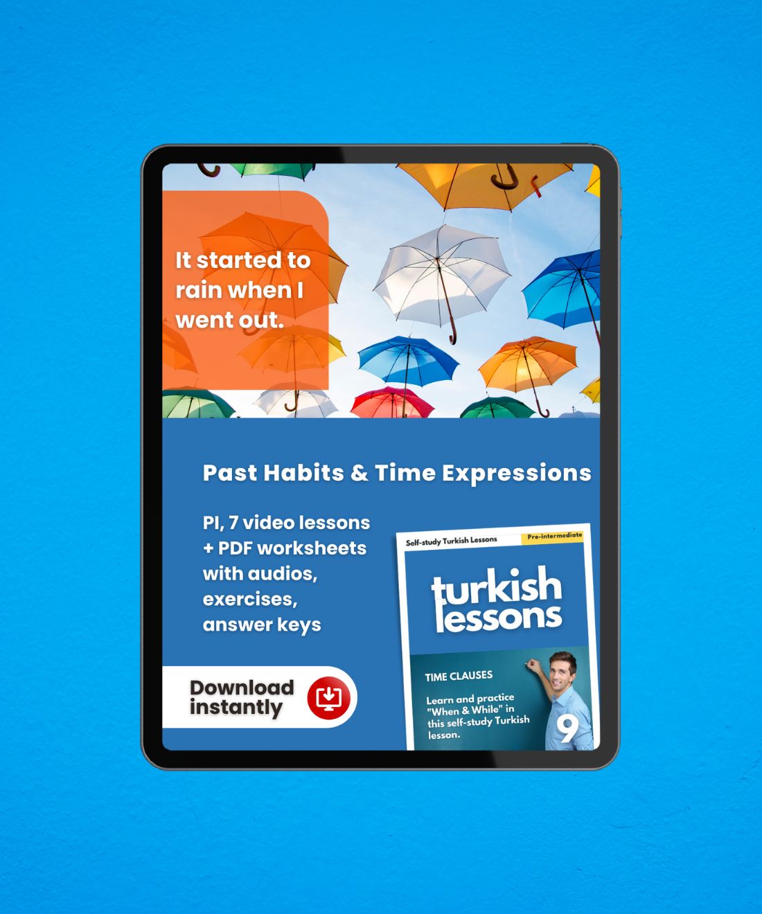 Turkish Lessons PI/9: Past Habits
