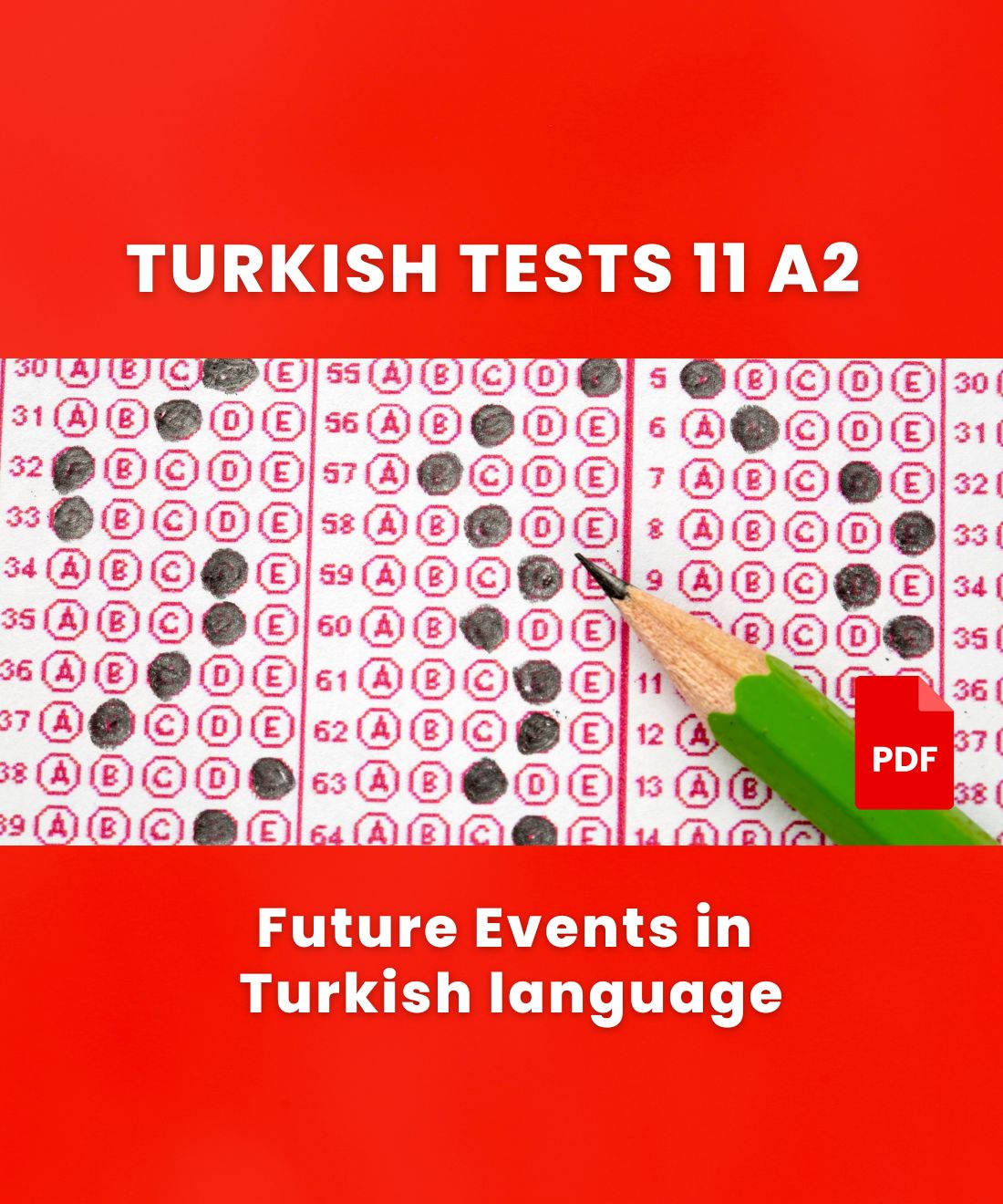 turkish test quiz - future tense in turkish language