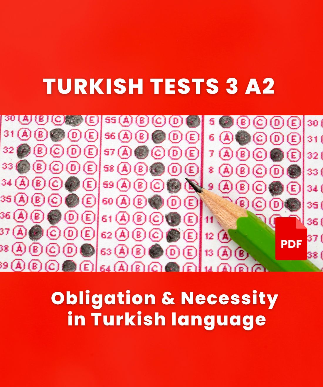 turkish test quiz a2 - obligation in turkish language