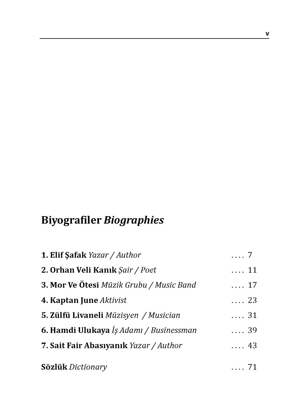 Turkish Biographies 3 B1