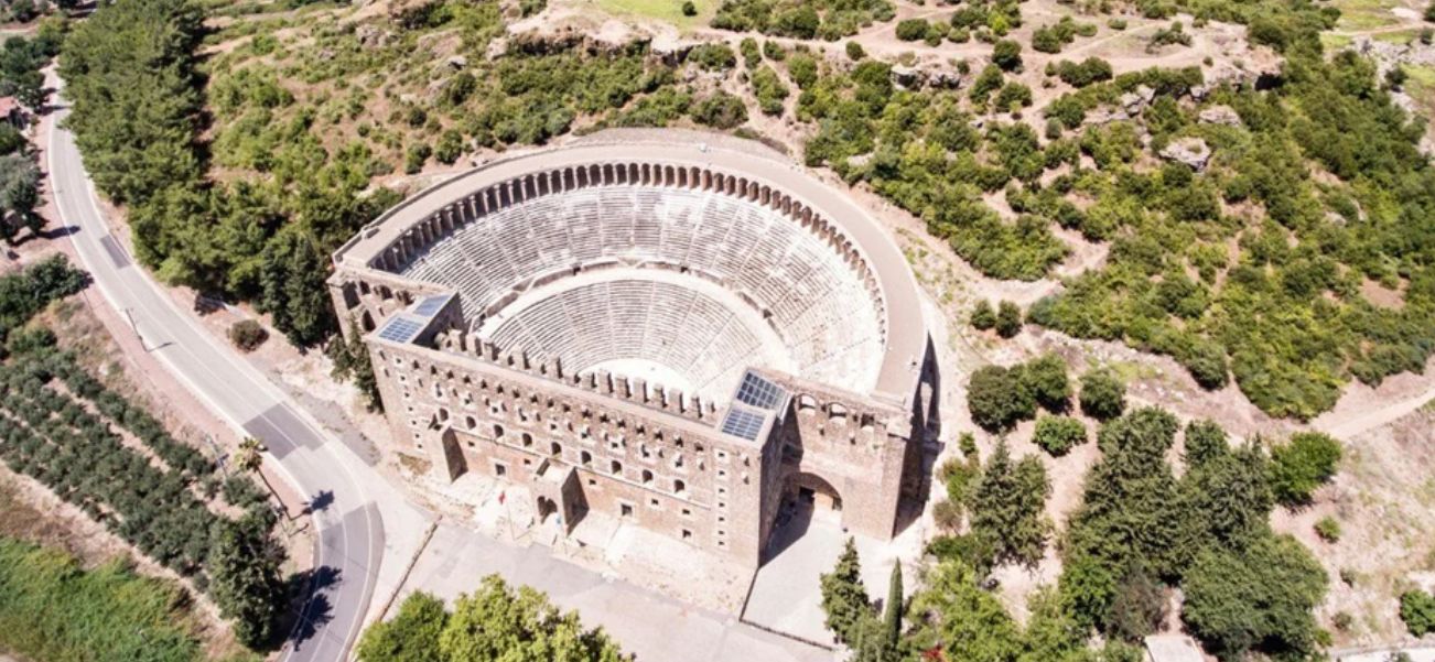 roman theaters in turkey - aspendos theater antalya