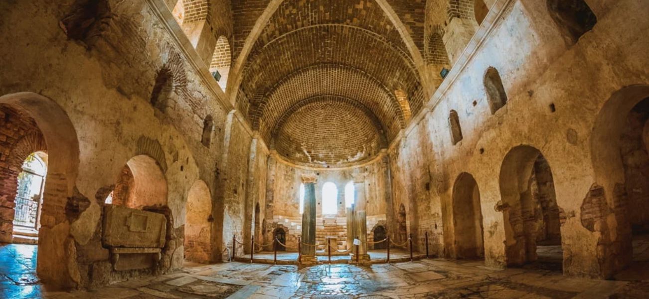 explore st. nicholas church in demre antalya