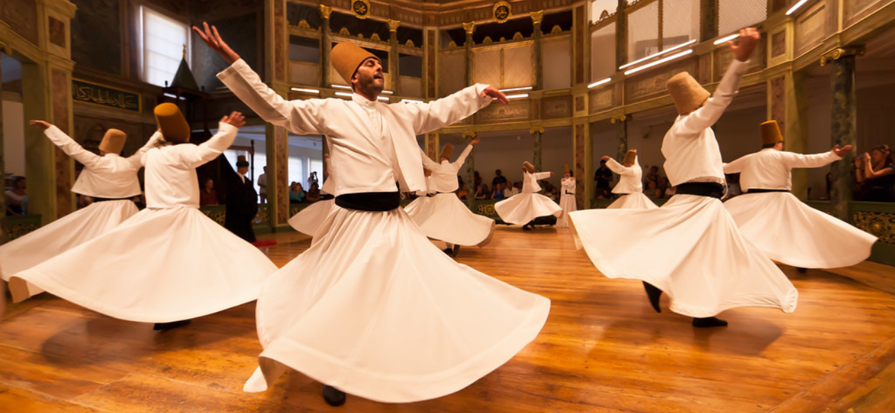 whirling dervishes in turkey