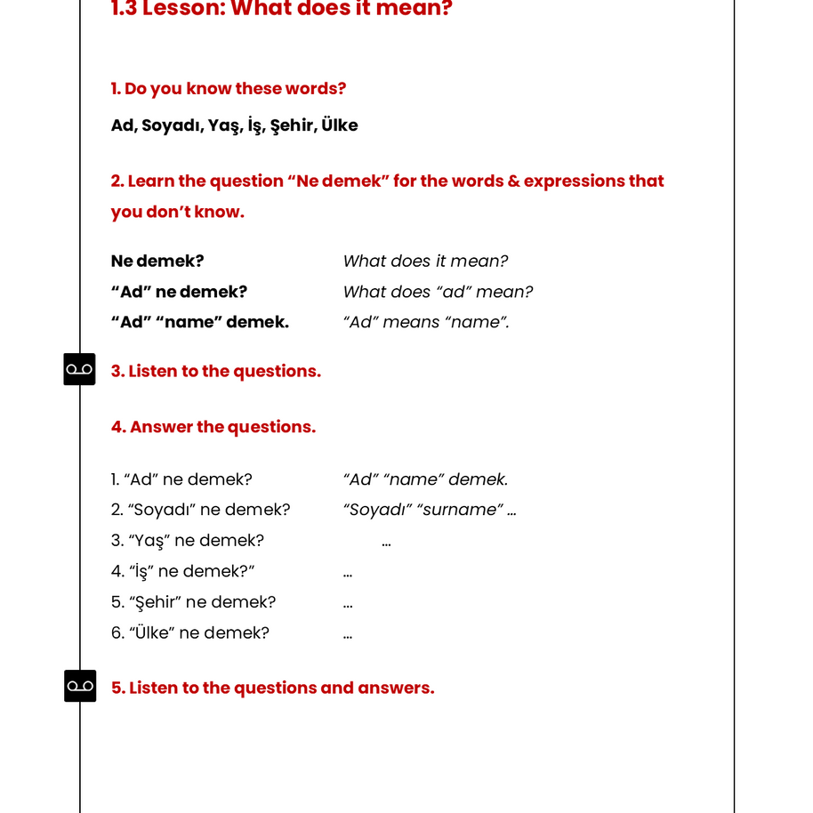 STARTER Turkish Course (On Whatsapp)