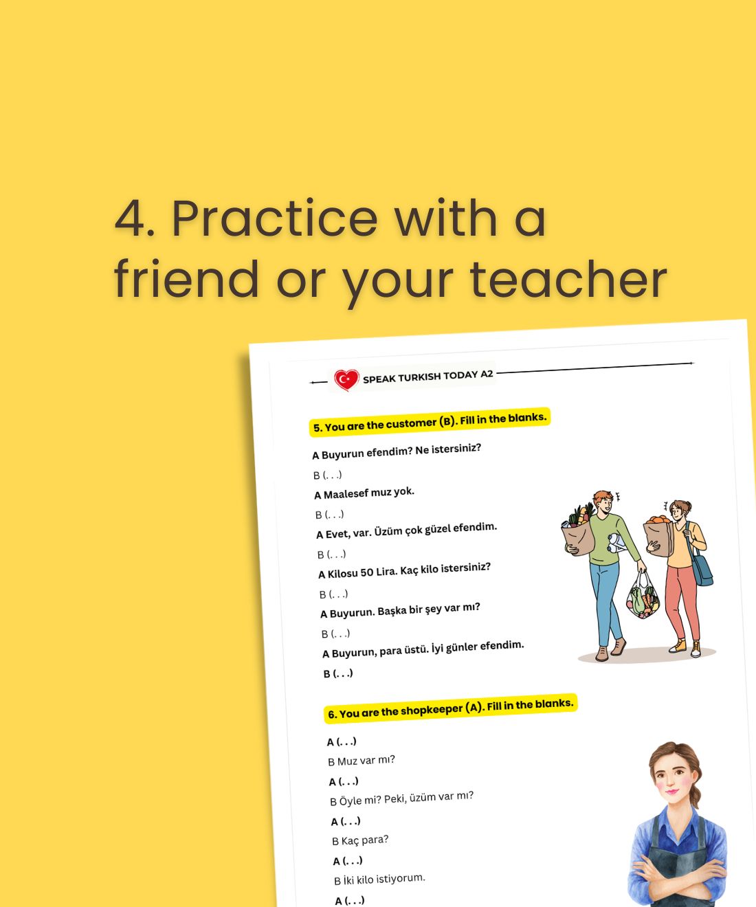 Speak Turkish Today 2 A2: Elementary Dialogues For Real Conversations