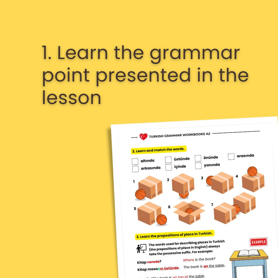 Turkish Grammar Workbooks A2