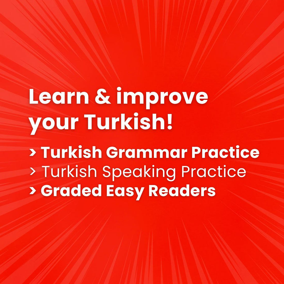 Turkish Language Books A2 Bundle: Grammar, Speaking & Reading Practice