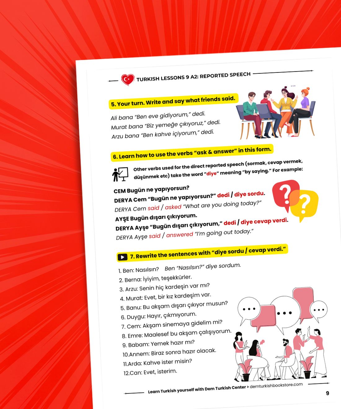 Turkish Language A2 Lessons Bundle: Complete Elementary Turkish Course