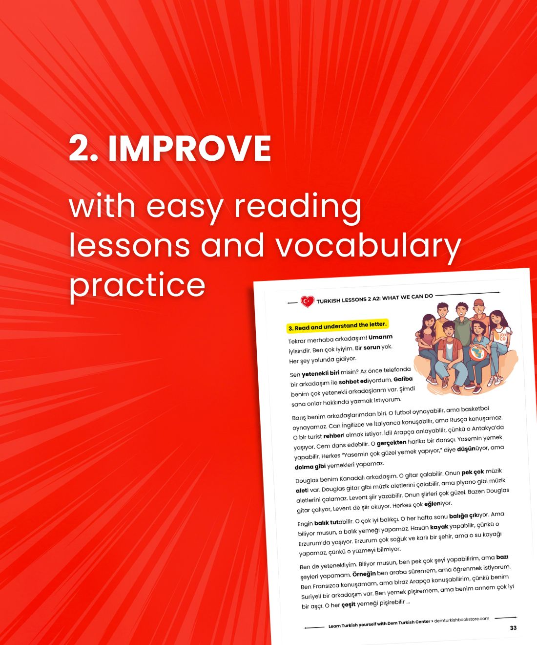 Turkish Language A2 Lessons Bundle: Complete Elementary Turkish Course