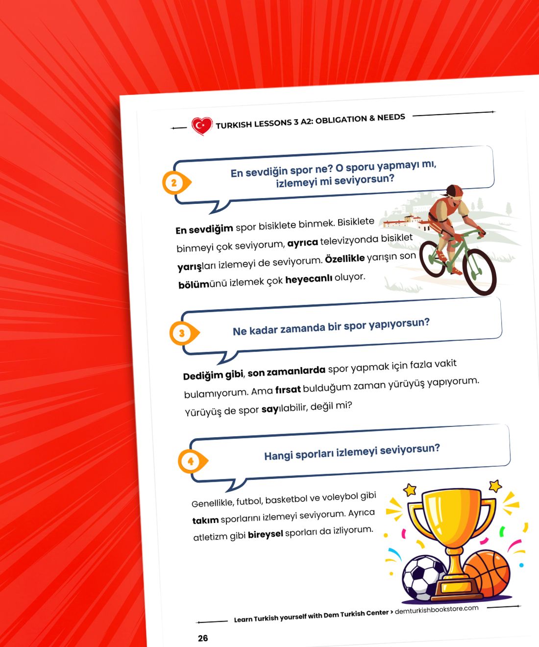 Turkish Language A2 Lessons Bundle: Complete Elementary Turkish Course