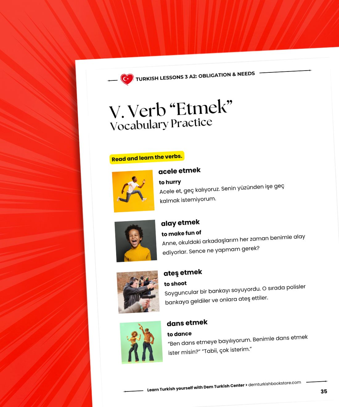 Turkish Language A2 Lessons Bundle: Complete Elementary Turkish Course