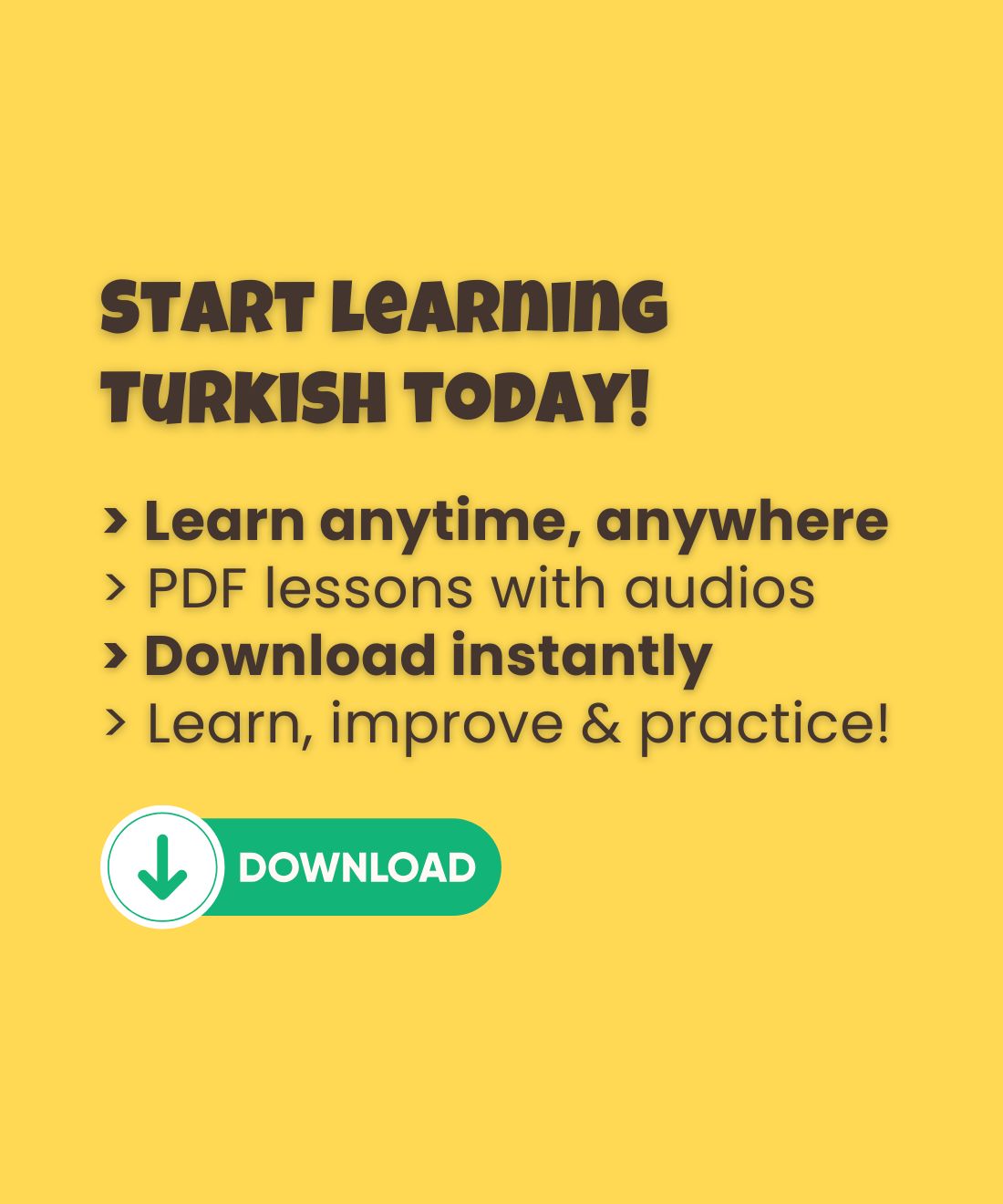 Turkish Lessons A2/7: Past Experiences