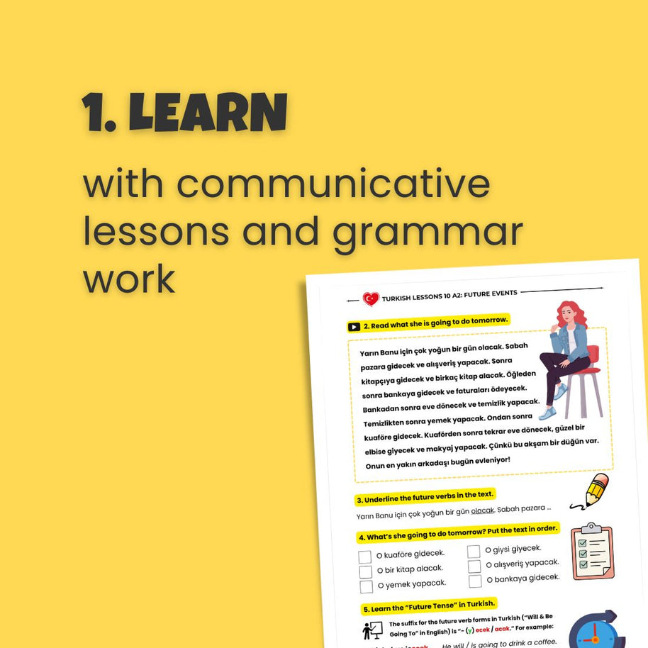 Turkish Lessons A2/7: Past Experiences
