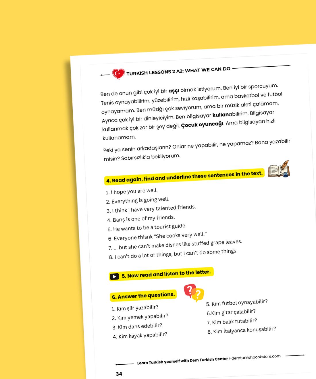 Turkish Lessons A2/7: Past Experiences