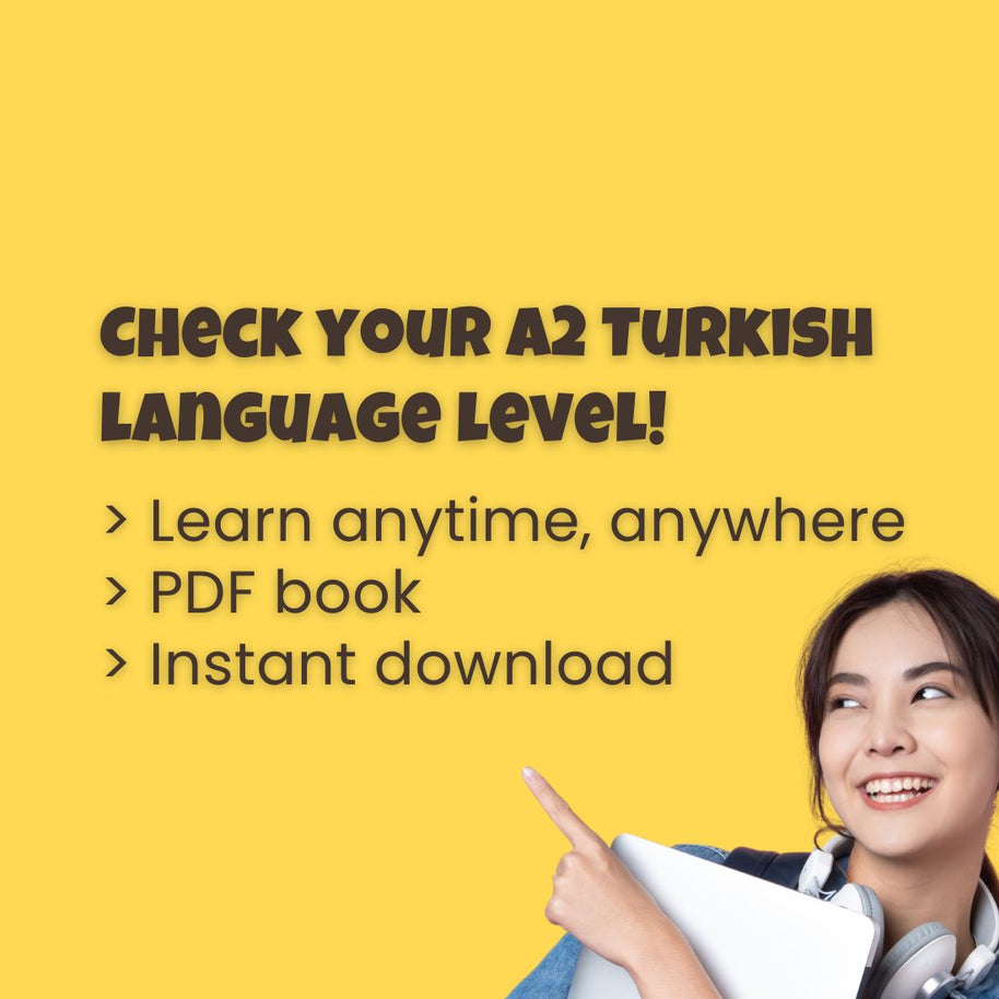 Turkish Test Book A2 | Grammar & Vocabulary Tests for Beginners