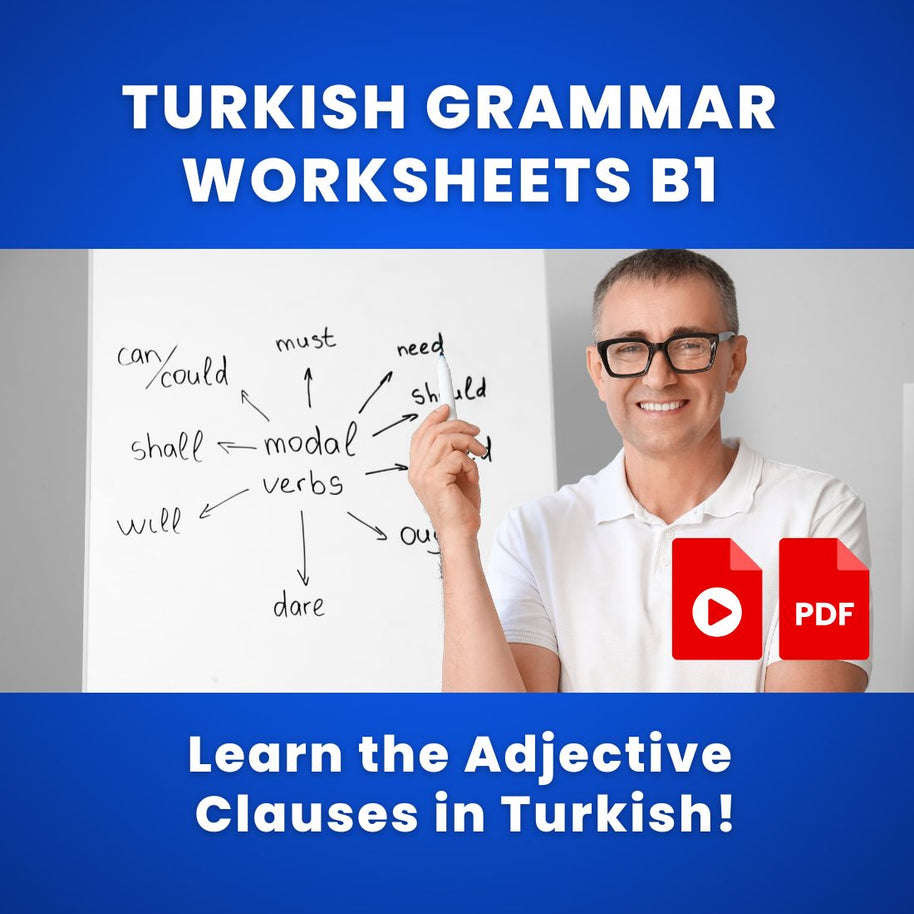 Adjective Clauses in Turkish Language | Turkish Grammar B1 – Dem ...