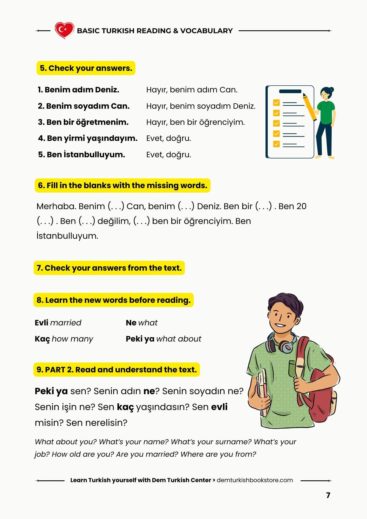 basic turkish reading and vocabulary pdf sample pages 3