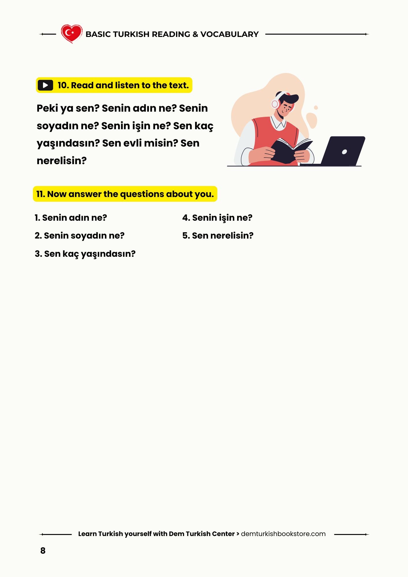 basic turkish reading and vocabulary pdf sample pages 4