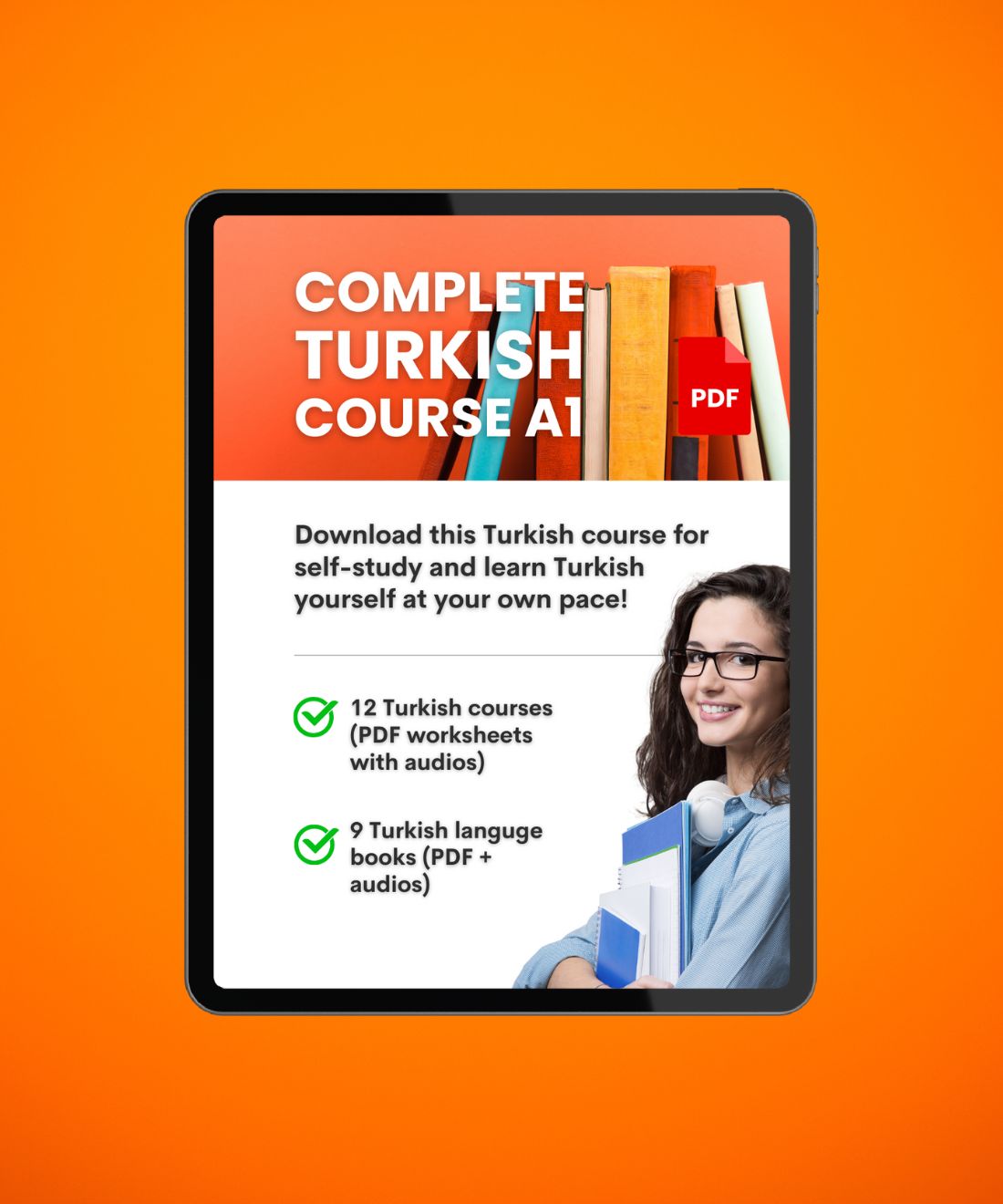 Complete Turkish Course 1 A1 (PDF + Audios)