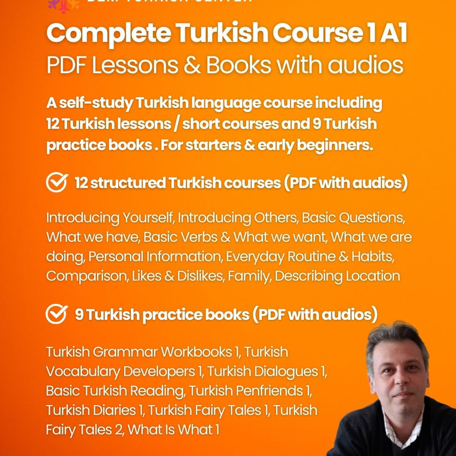 Complete Turkish Course 1 A1 (PDF + Audios)
