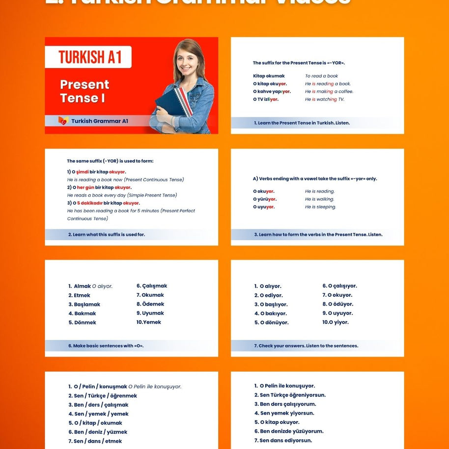 Complete Turkish Course 1 A1 (Videos)