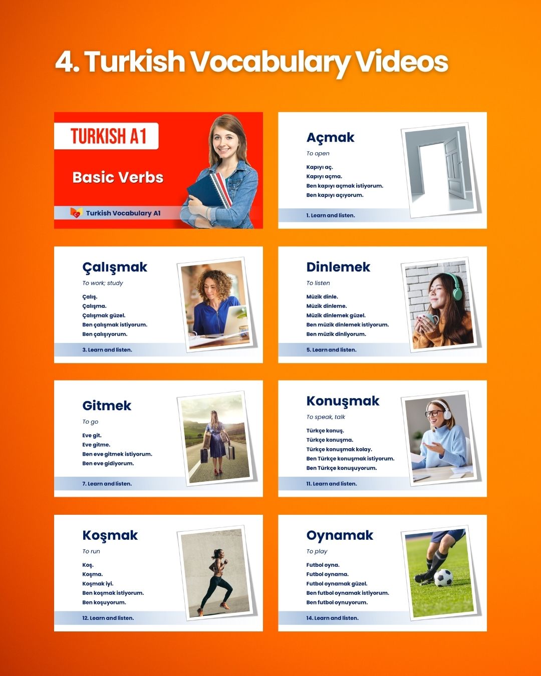 Complete Turkish Course 1 A1 (Videos)