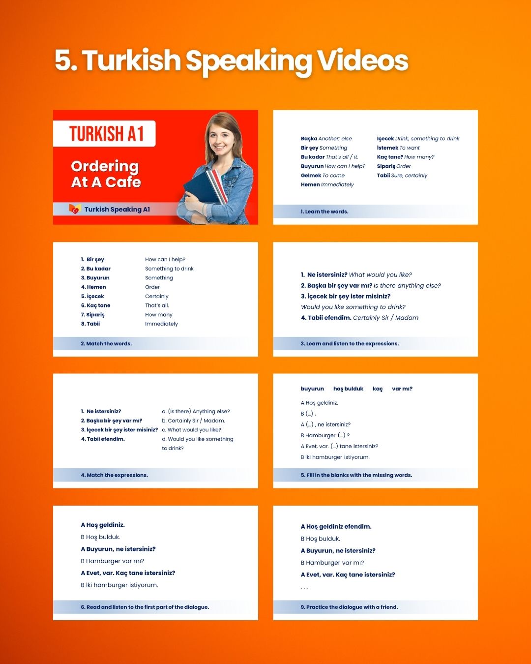 Complete Turkish Course 1 A1 (Videos)