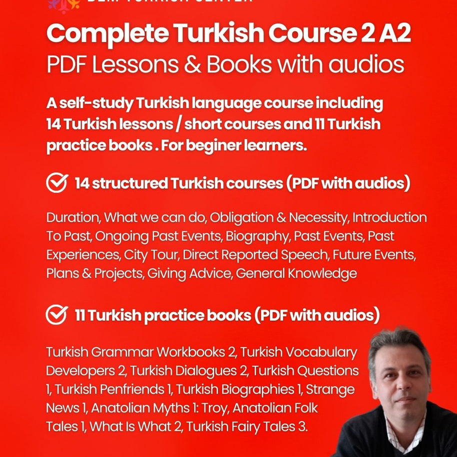 Complete Turkish Course 2 A2 (PDF + Audios)