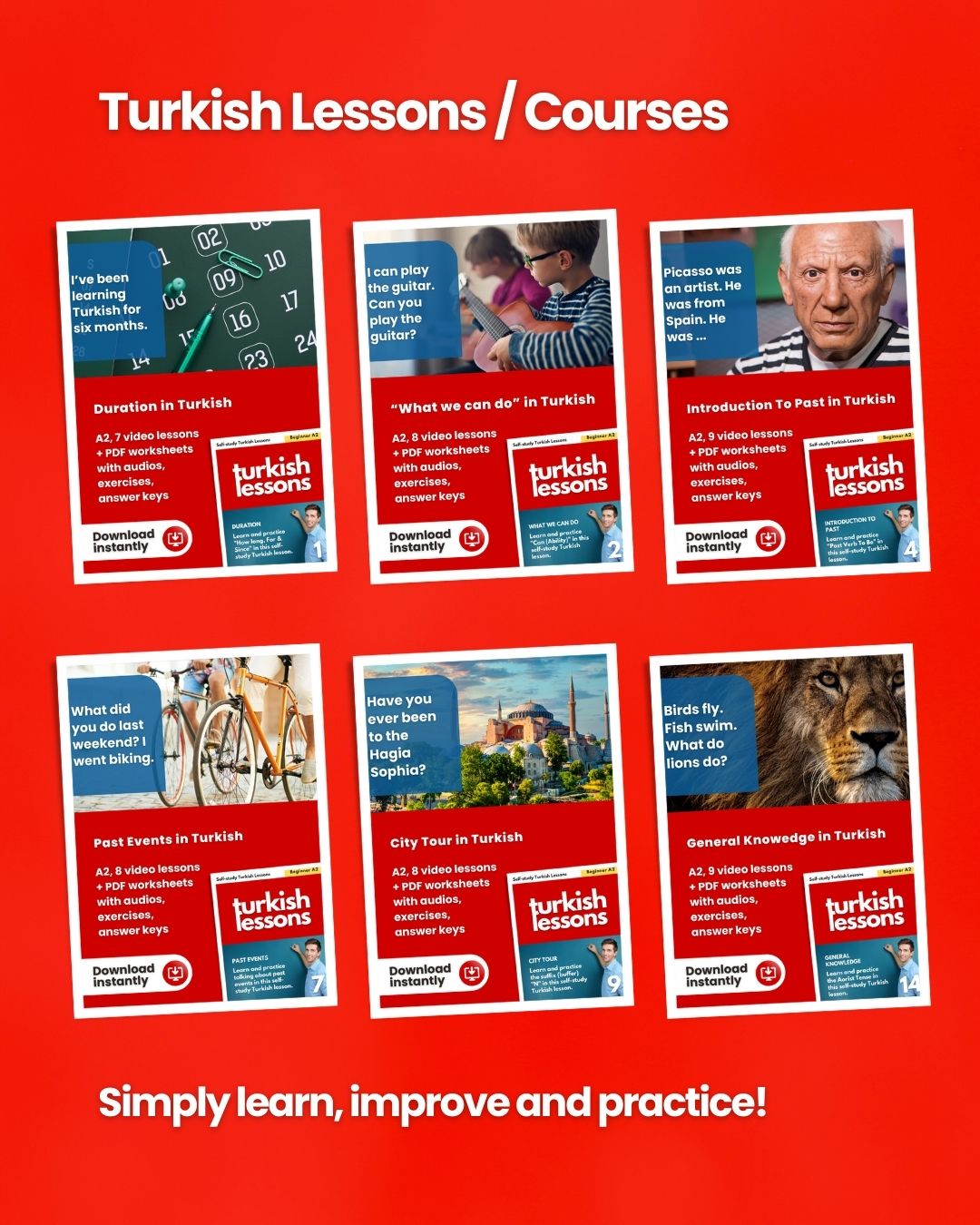 Complete Turkish Course 2 A2 (PDF + Audios)