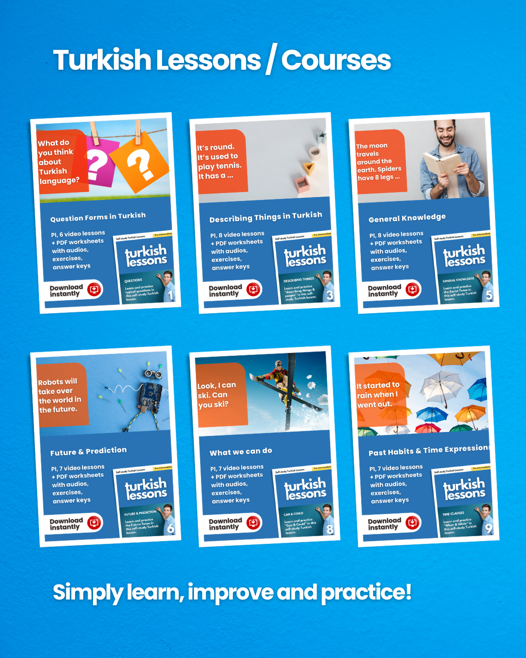 Complete Turkish Course 3 PI (PDF + MP3)