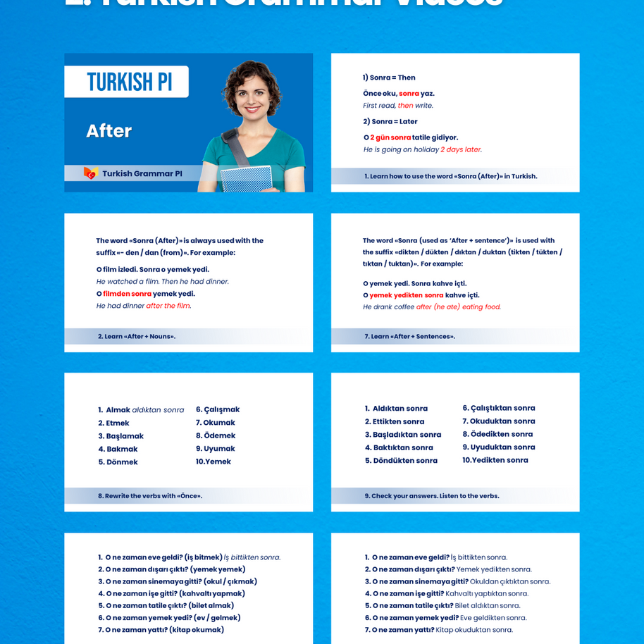 Complete Turkish Course 3 PI (Videos)