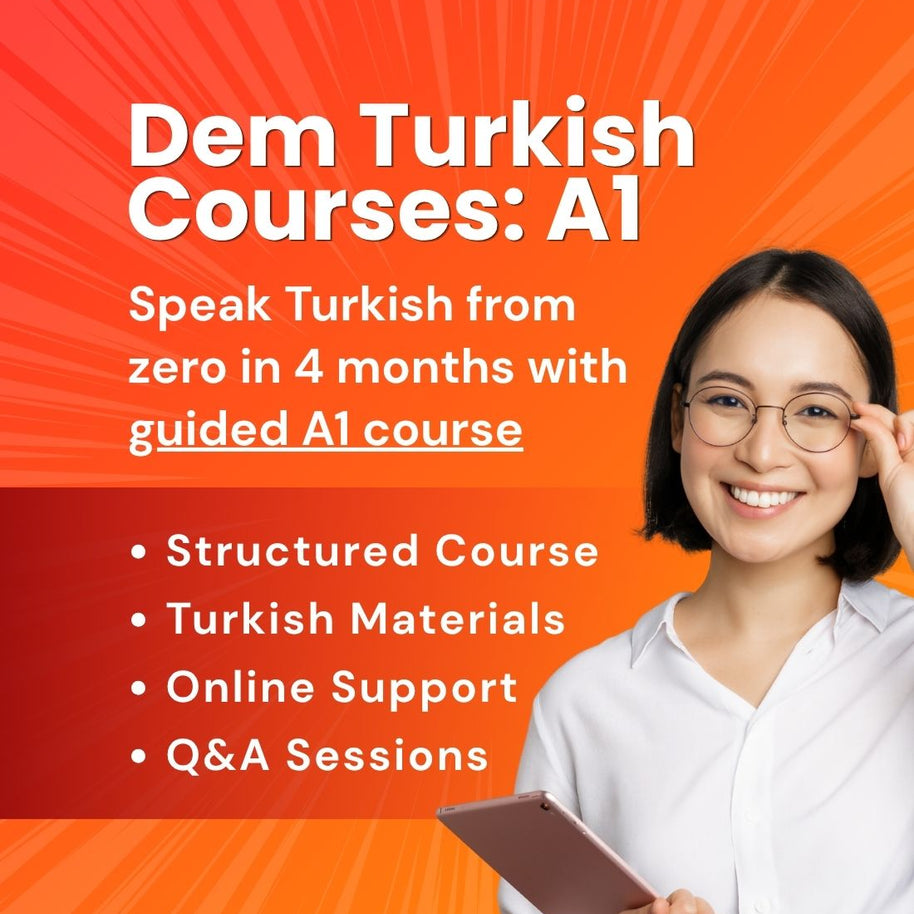 Dem Turkish Course: A1 (Foundation)