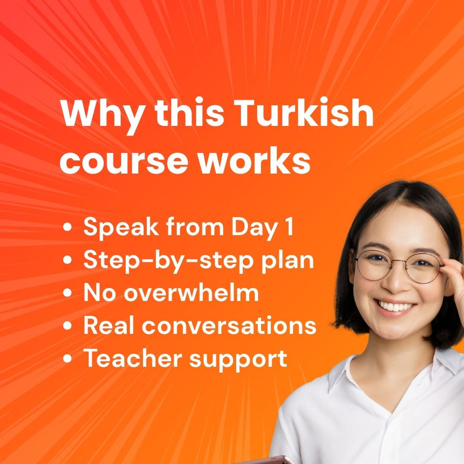 Dem Turkish Course: A1 (Foundation)