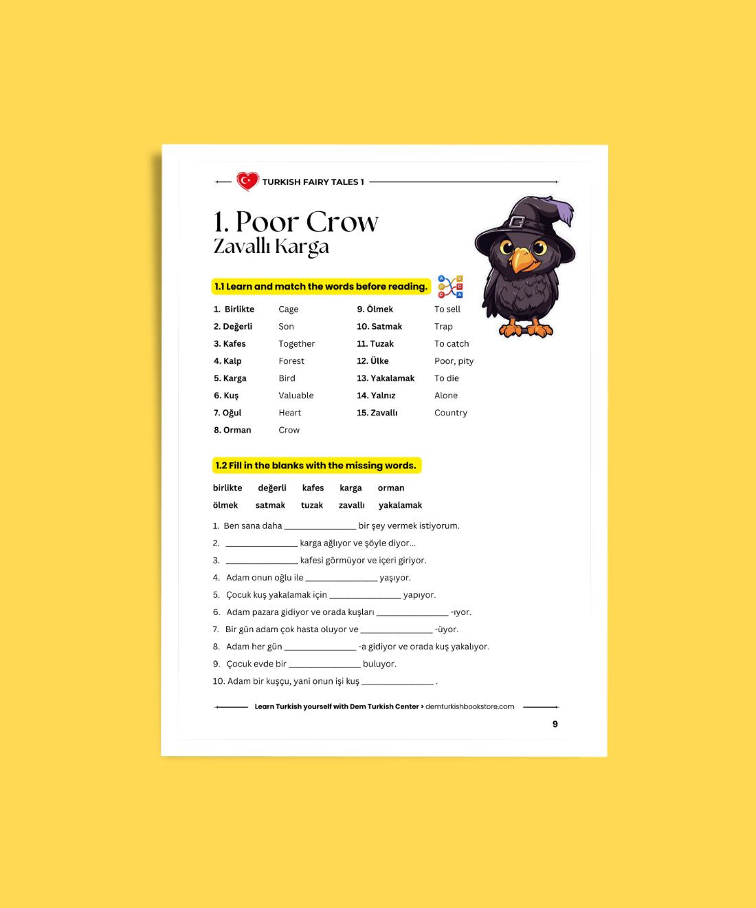 Turkish Fairy Tales 1 A1: Magical Crow