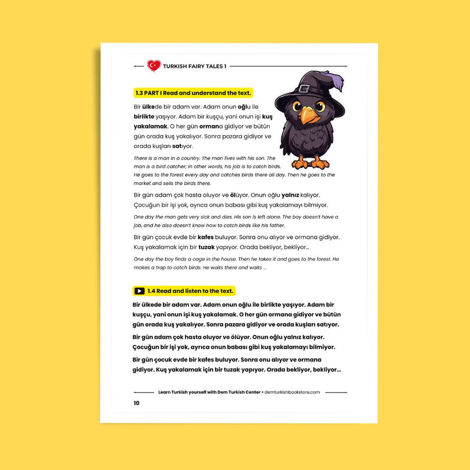 Turkish Fairy Tales 1 A1: Magical Crow