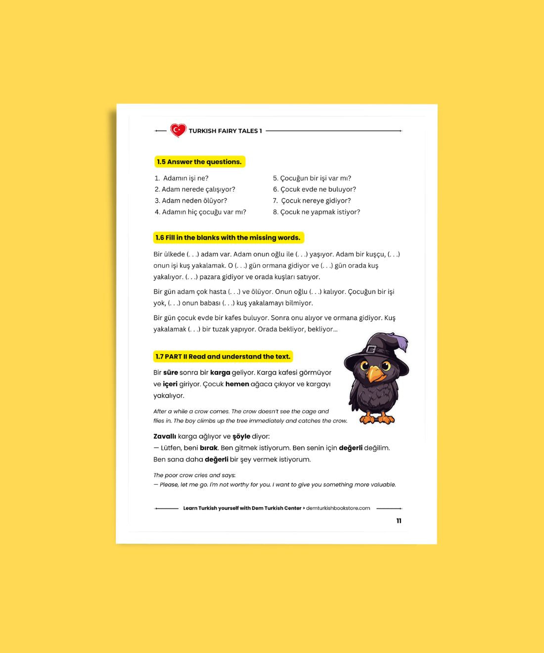 Turkish Fairy Tales 1 A1: Magical Crow