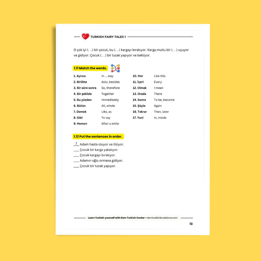 Turkish Fairy Tales 1 A1: Magical Crow