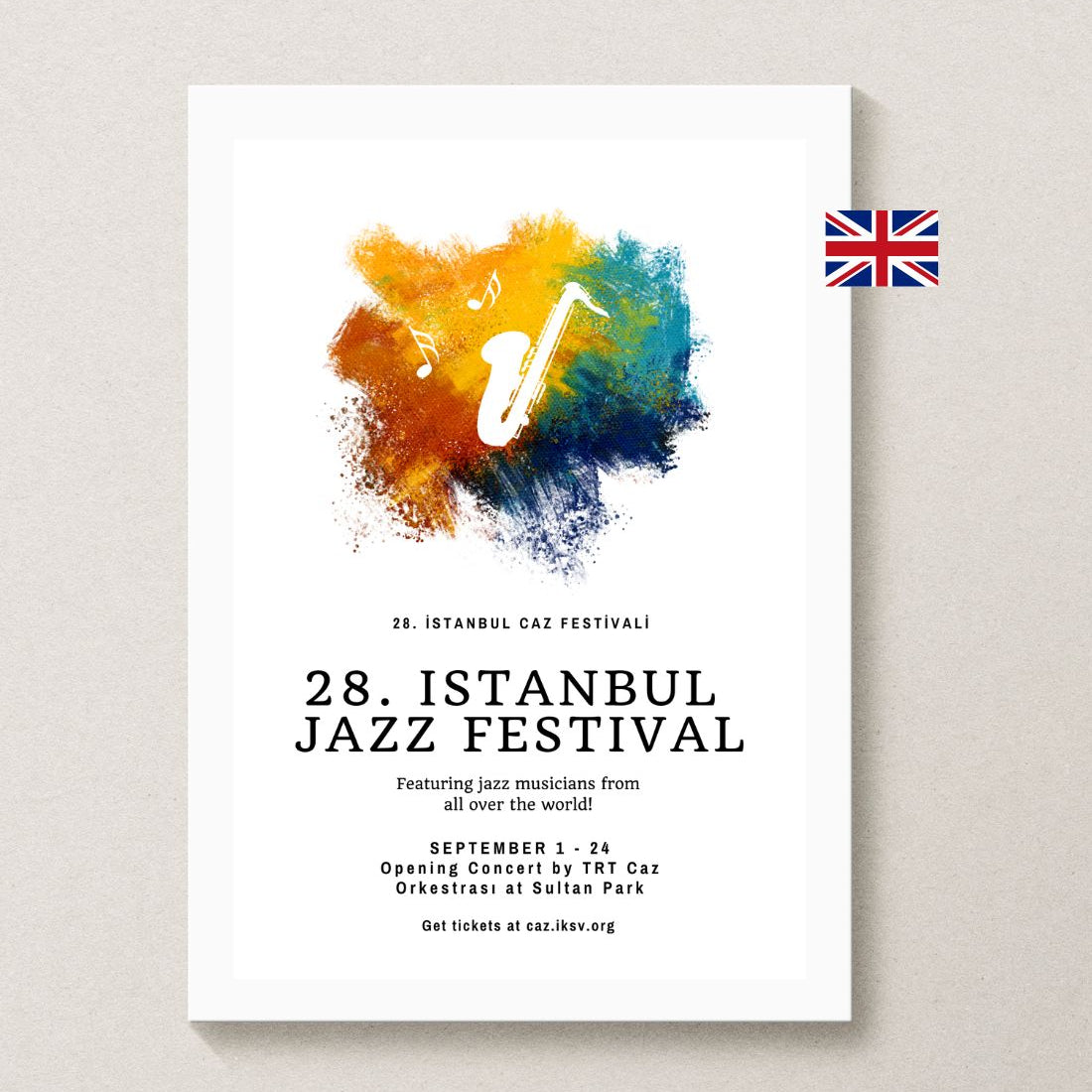 istanbul posters - jazz festival