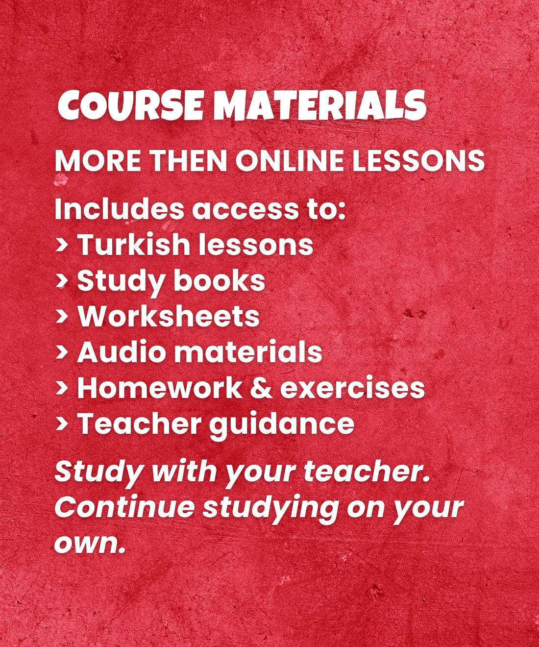 Learn Turkish A2 (Part 1): One-to-One Online Turkish Courses - (Lessons 1-4)