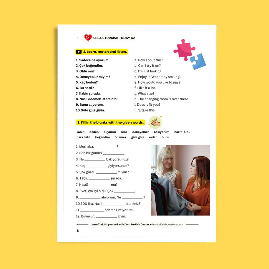 Speak Turkish Today 2 A2: Elementary Dialogues For Real Conversations