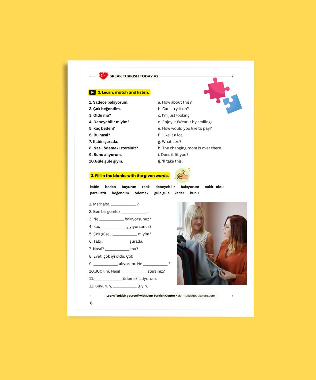 Speak Turkish Today 2 A2: Elementary Dialogues For Real Conversations